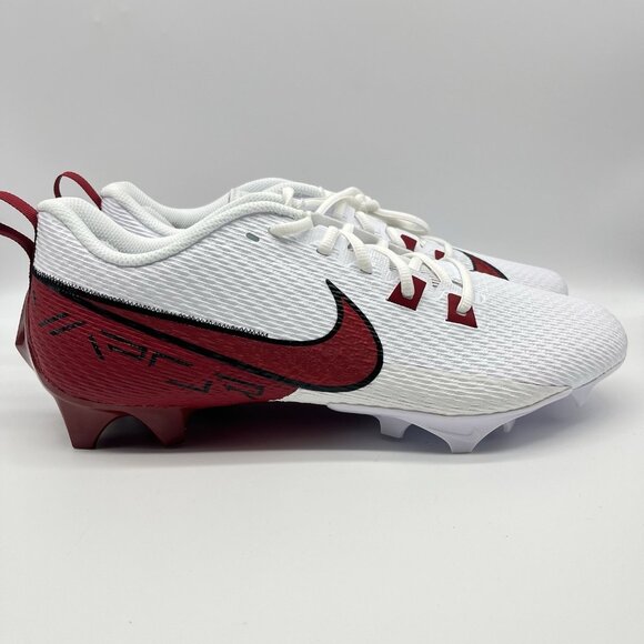 Nike Vapor Edge Speed 360 2 Football Cleats White Red Men's 9 FQ4045-104 - Picture 1 of 6